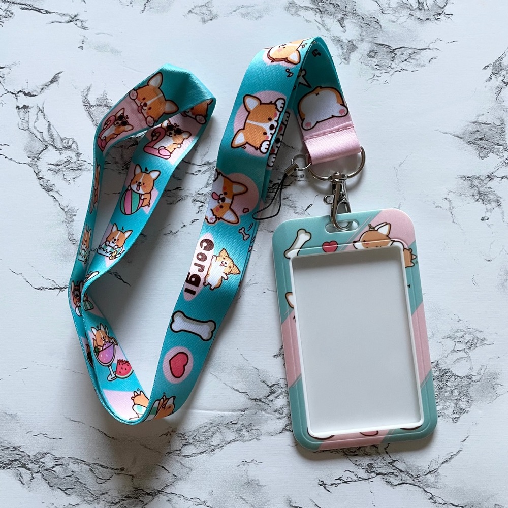 Lanyard & Keys Badge Holder